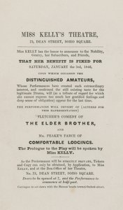 Miss Kellys Theatre, 73 Dean Street, Soho Square, Lontoo tekijältä English School