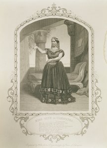 Miss Laura Addison Imogenina William Shakespearen (1564-1616) elokuvassa Cymbeline tekijältä English School
