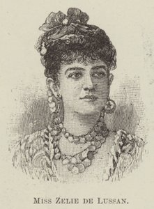 Neiti Zelie de Lussan (kaiverrus) tekijältä English School