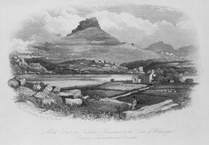 Moel Gest eli luonnonmuistomerkki Wellingtonin herttualle Tremadocin ja Cricciethin välissä tekijältä English School