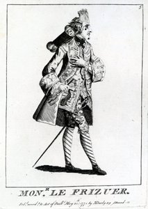 Mons. Frizer, 1771 tekijältä English School