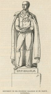 Sir Pulteney Malcolmin muistomerkki tekijältä English School