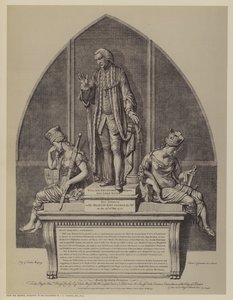 Monumentti William Beckfordille, kahdesti Lontoon lordipormestarille, John Francis Moore, Guildhall, Lontoon City tekijältä English School