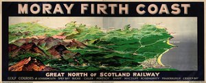 Moray Firth Coast, juliste, joka mainostaa GNSR:ää