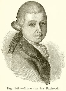 Mozart lapsuudessaan