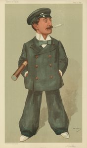 Herra Andrew Barclay Walker, Ailsa, 21. toukokuuta 1896, Vanity Fair -sarjakuva tekijältä English School