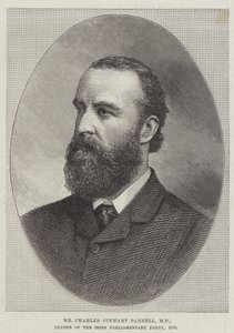 Charles Stewart Parnell, kansanedustaja, Irlannin parlamentaarisen puolueen johtaja tekijältä English School