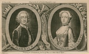 Herra Garrick ja Mademoiselle Violetti (Eva Marie Veigel) tekijältä English School