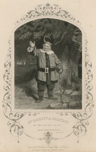 Mr Hackett Falstaffina elokuvassa The Merry Wives of Windsor tekijältä English School