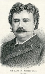 Herra Joseph Maas (1847-1886), kuvitus grafiikkaa varten tekijältä English School