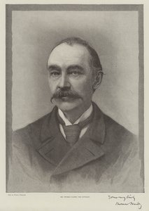 Herra Thomas Hardy, kirjailija (kaiverrus) tekijältä English School