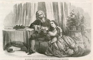 Herra ja rouva Henri Draytonin viihdettä Illustrated Proverbsissa, Regent Street, Lontoo tekijältä English School