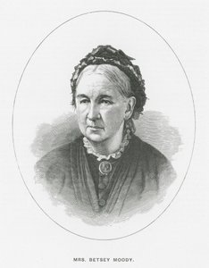Rouva Betsey Moody (litografia) tekijältä English School