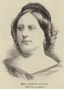 rouva Charles Dickens (kaiverrus) tekijältä English School