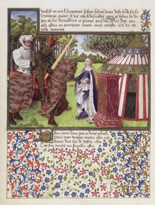 Ms. 2597 Heart and Desire with Hope at the House, Faksimile Edition Livre du Coeur dAmours Espris, Rene dAnjou tekijältä English School