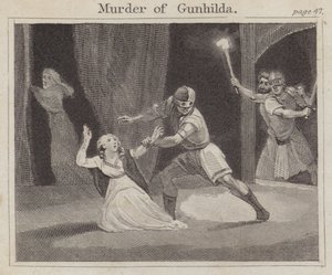 Gunhildan murha (kaiverrus) tekijältä English School