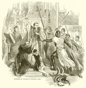 Thomas a Becketin murha, 1170 tekijältä English School