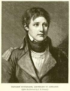 Napoleon Buonaparte, tykistöluutnantti tekijältä English School