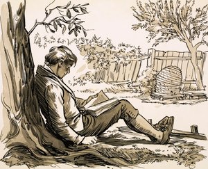 Luonnontutkija David Douglas inspiroitui tutkimaan lukemalla Robinson Crusoe tekijältä English School