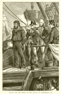 Nelson ja signaali Kööpenhaminan taistelussa, 1801