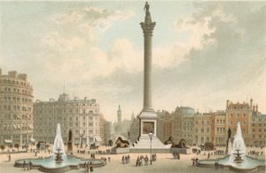 Nelsonin muistomerkki-Trafalgar Square (Trafalgarin aukio) tekijältä English School