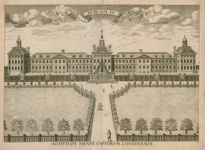 Uusi Bedlam Hospital, Moorfields, Lontoo