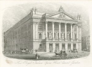 Uusi Royal Italian oopperatalo, Covent Garden, Lontoo tekijältä English School
