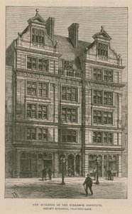 Birkbeck Instituten uusi rakennus, Breams Buildings, Chancery Lane, Lontoo tekijältä English School