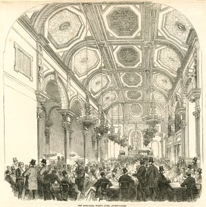 Uusi musiikkisali, Evans Hotel, Covent Garden, Lontoo tekijältä English School