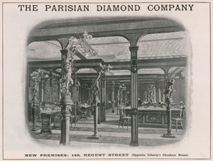 The Parisian Diamond Companyn uudet toimitilat, 143 Regent Street, Lontoo tekijältä English School