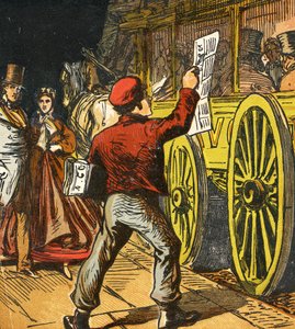 Sanomalehtipoika, 1867 tekijältä English School