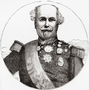 Nicolas Charles Oudinot, Wardin ja Lockin kuvitetusta maailmanhistoriasta, julkaistu noin vuonna 1882. tekijältä English School
