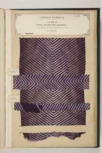 Nro 34: Turban, Indian Fabrics, koonnut John Forbes Watson tekijältä English School