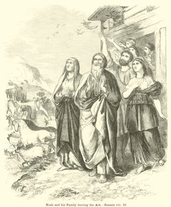 Nooa ja hänen perheensä lähtevät arkista, Genesis, viii, 16 tekijältä English School