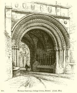 Norman Gateway, College Green, Bristol tekijältä English School