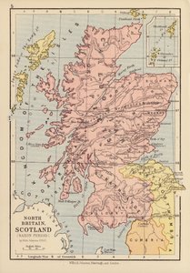 Pohjois-Britannia, Skotlanti, Saksin aika (värilitro) tekijältä English School