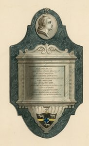 Norwoodin hautausmaa; Francis Ayscoughin hauta Southallista Middlesexissä, kuoli 1788 tekijältä English School