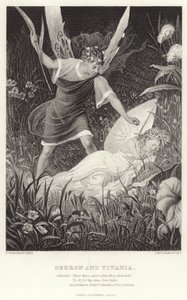 Oberon ja Titania, Kesäyön unelma, näytös II, kohtaus III tekijältä English School