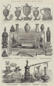 Kiinnostavia kohteita Ryde Art Treasures -näyttelyssä (kaiverrus) tekijältä English School
