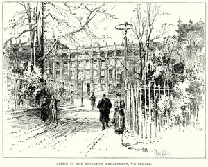 Opetusministeriön toimisto, Whitehall (kaiverrus) (kaiverrus) tekijältä English School