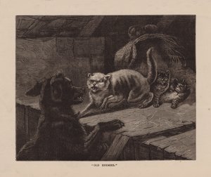 "Vanhat viholliset" (kaiverrus) tekijältä English School