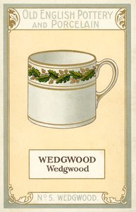 Vanha englantilainen keramiikka ja posliini: Wedgwood (värilitot) tekijältä English School