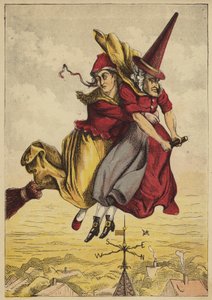 Old Mother Goose (värillinen kaiverrus) tekijältä English School