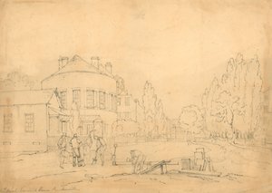 Old White Conduit House, Pentonville, Lontoo; luonnos tekijältä English School