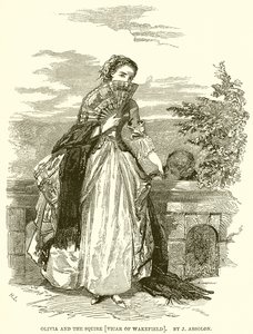 Olivia ja Squire [Wakefieldin kirkkoherra]. Kirjailija: J. Absolon tekijältä English School