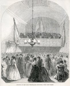 Cork Temperance Instituten avajaiset, 1845 tekijältä English School
