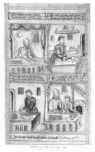 Yorkin leipurien määräys 1595-1596 tekijältä English School