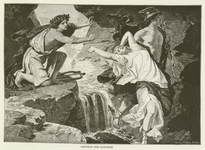 Orpheus ja Eurydike (kaiverrus) tekijältä English School