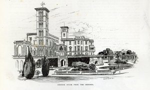 Osborne House from the Grounds, Leisure Hour, 1888 tekijältä English School