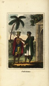 Otaheitialaiset tai Tahitin, Polynesian alkuperäisasukkaat tekijältä English School